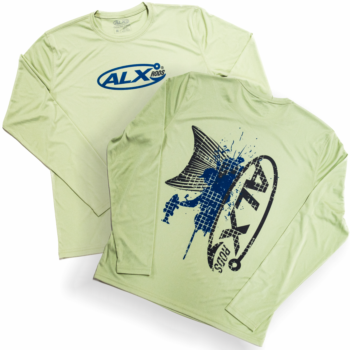ALX Solarskin Men's Performance Shirt – UPF50+ Medium / Everglade Green