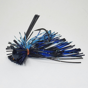 FIVE Bass Tackle High Roller Jig Fishing Lure in Blackwater