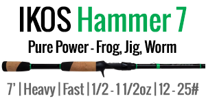 IKOS Hammer 7 - 7', Heavy, Fast Casting