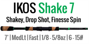 IKOS Shake 7 - 7', Medium Light, Fast Spinning