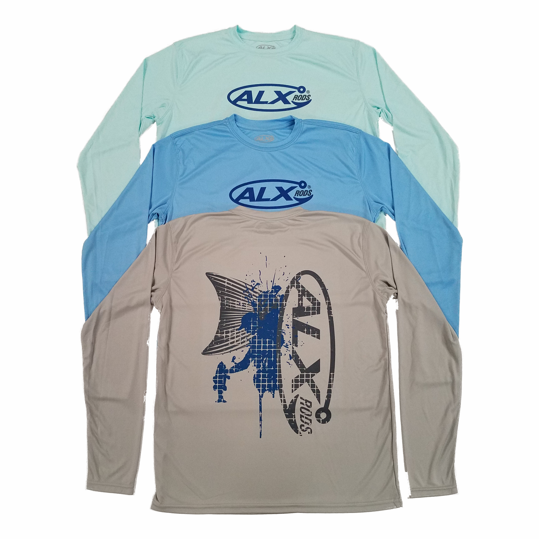 ALX Solarskin Men's Performance Shirt – UPF50+ 3XL / Reef Green