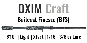 OXIM Craft Casting Rod - ALX Rods