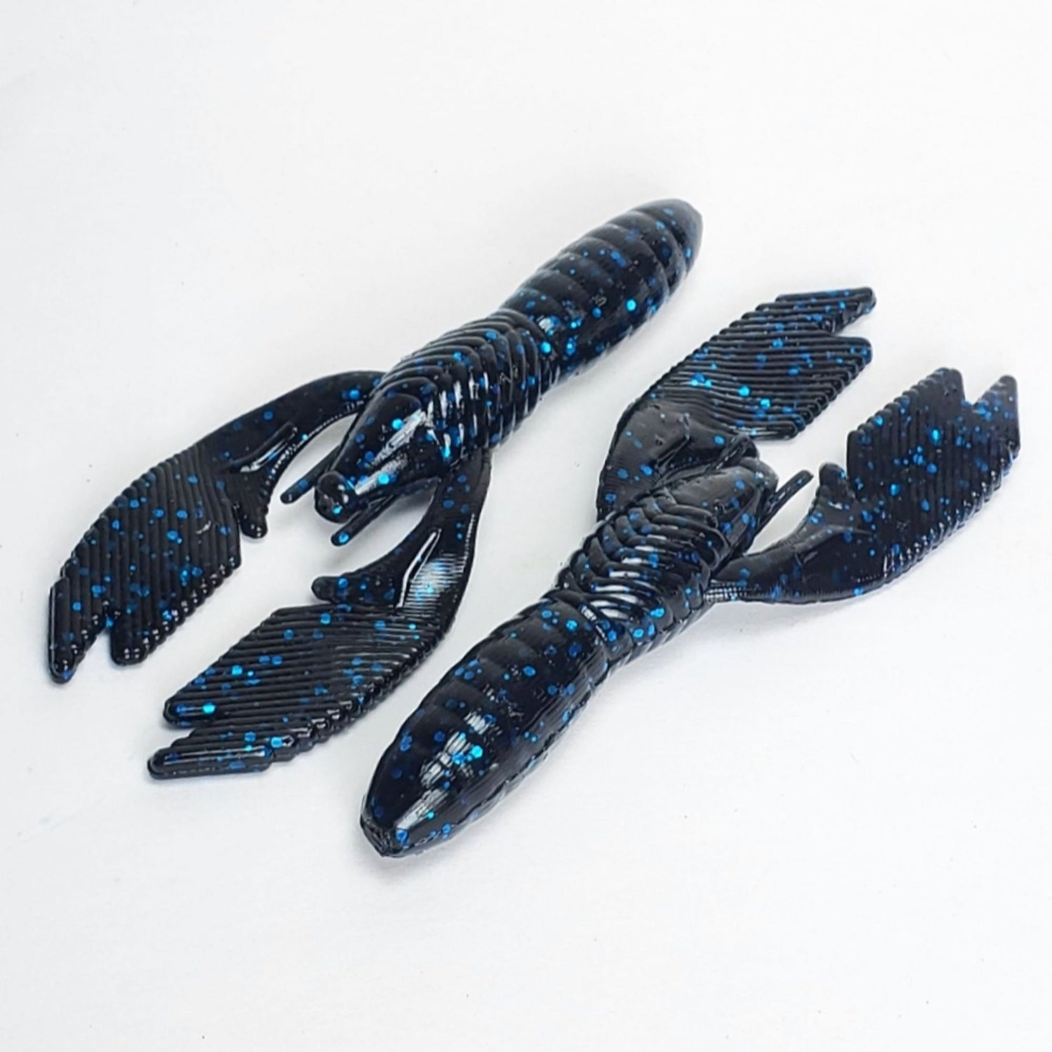 FIVE Bass Tackle Clutch Craw Fishing Lure in Cop Car